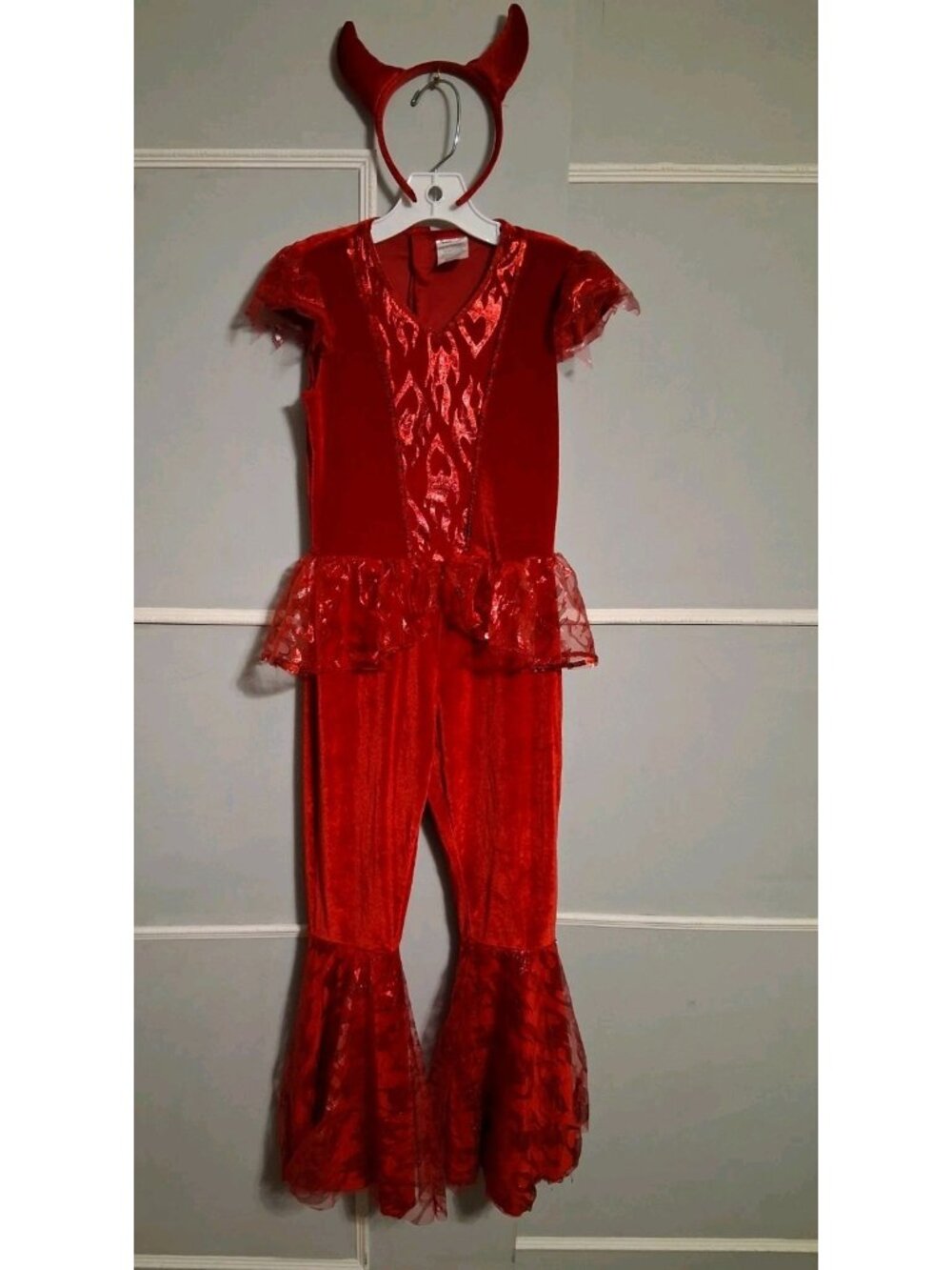 Spirit Devil Diva Halloween Cosplay Costume Child Medium 8-10 Dress Up